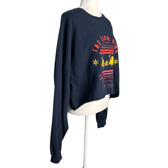 DISNEY The Lion King "Hakuna Matata" Spirit Crop Top Long Sleeves Women's XXL - Picture 5 of 8